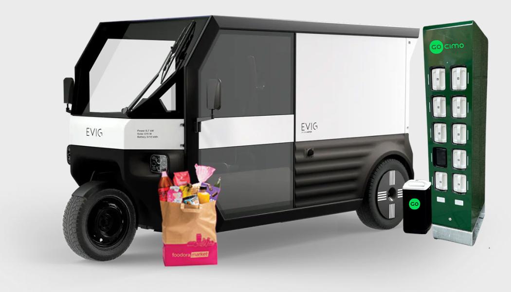 Det nya fordonet Evig. Foto: foodora