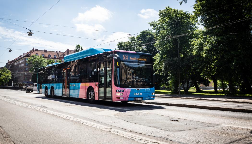 Från och med den 19 juni kör totalt 365 bussar i Göteborg, Mölndal och Partille på el. Foto: Västtrafik