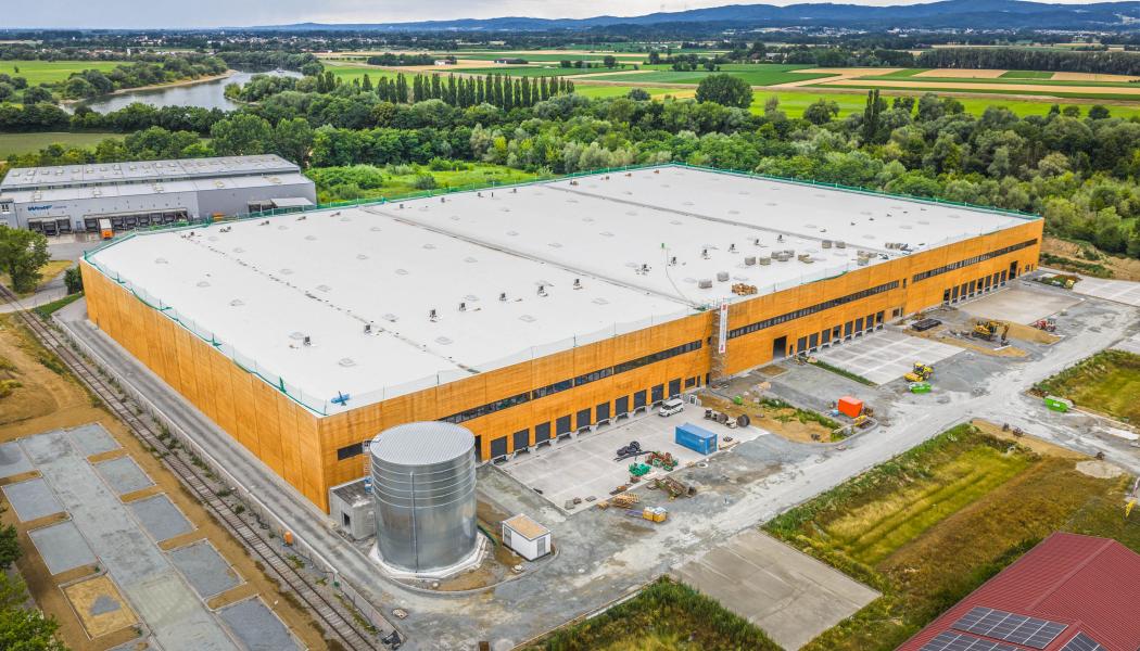 Straubing, Tyskland timmerlogistikcenter Foto: GARBE Industrial