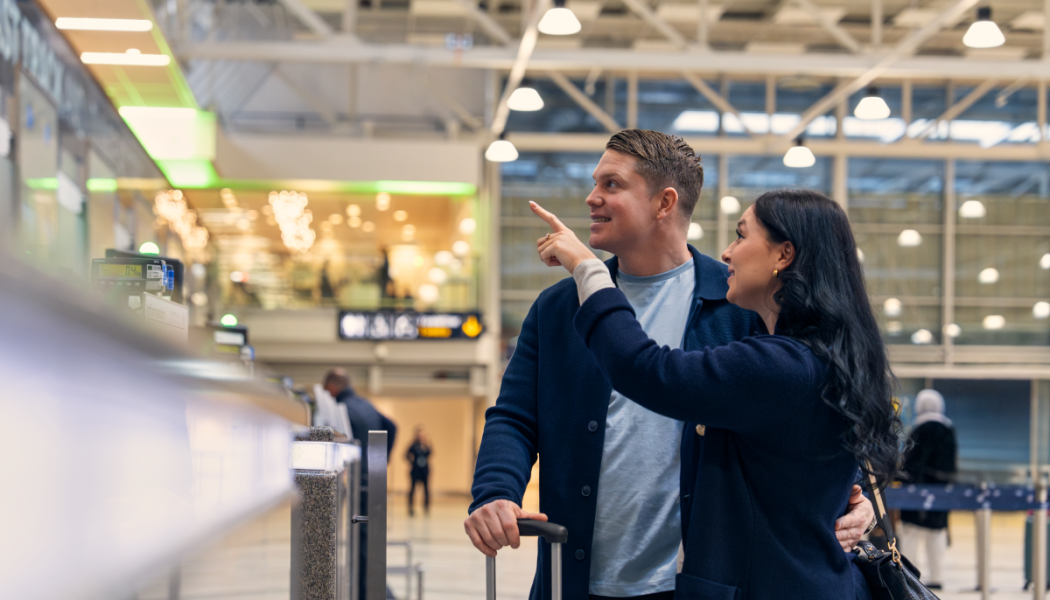 Arlanda hade totalt drygt 1,6 miljoner resenärer under februari, vilket är en ökning med sju procent jämfört med februari förra året. Foto: Swedavia