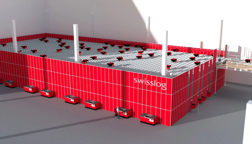 Prime Cargo väljer AutoStore-lösning till ett lager i Vestby, fyra mil söder om Oslo. Foto: Swisslog
