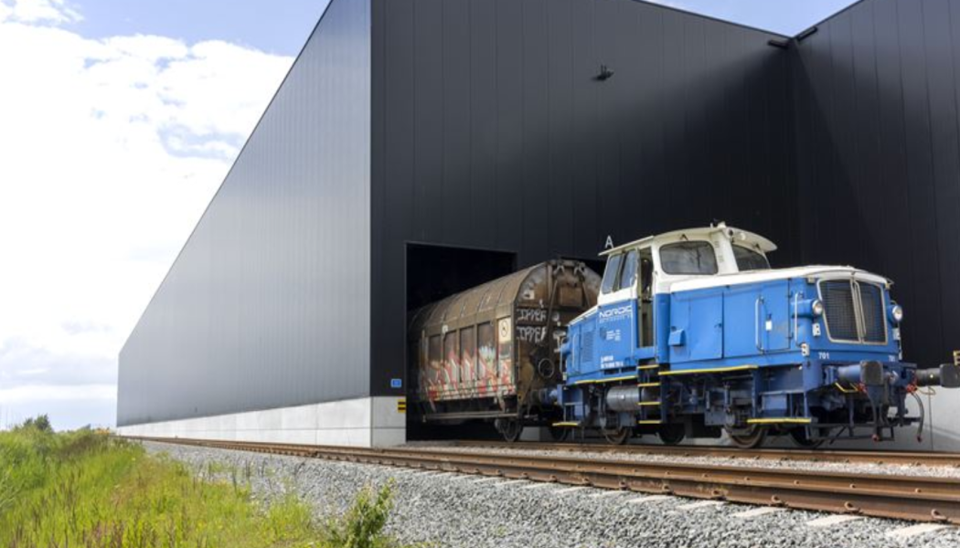 Westermans nya multimodala, terminal i Malmös hamn hanteras volymer för såväl import som export. Foto: Westerman Multimodal Logistics