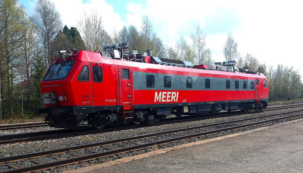 Spårmätningsvagnen Meeri i Torneå, Finland. Foto: Wikipedia Common, kredit: Methem (Mikko J. Putkonen)