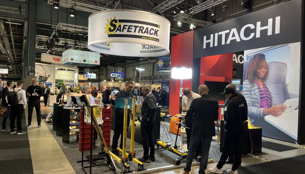 Järnvägsmässan Train & Rails andra upplaga äger rum på Stockholmsmässan den 6–8 maj. FOTO: Anders Carlsso