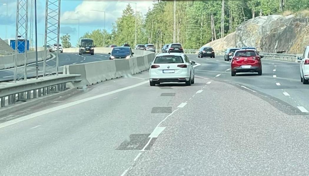 Tvärförbindelse Södertörn vid Vårby i södra Stockholm 2024. Foto: Stina Wickenberg