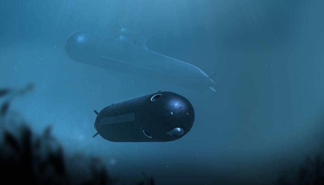 arkosten ska utrustas med Saabs autonoma styrsystem, Autonomous Ocean Core, som ger förmåga till självgående operationer på och under ytan. Bild: Saab