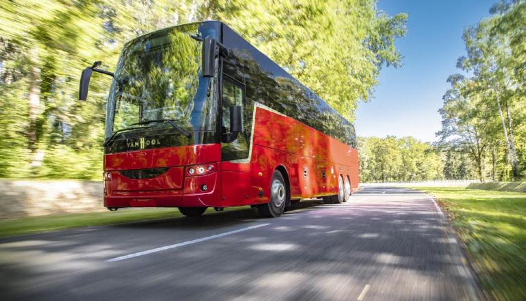 En typisk van Hool-bus. Företaget har en lång historia av att producera högkvalitativa bussar och specialfordon för varje behov. Foto: van Hool