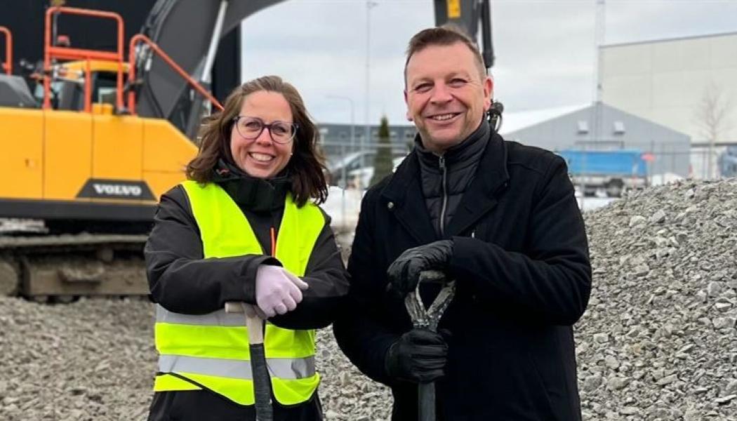 Tankstationen förväntas vara klar till sommaren 2024 och kommer uteslutande att erbjuda grön vätgas. Foto: Nilsson Energy 