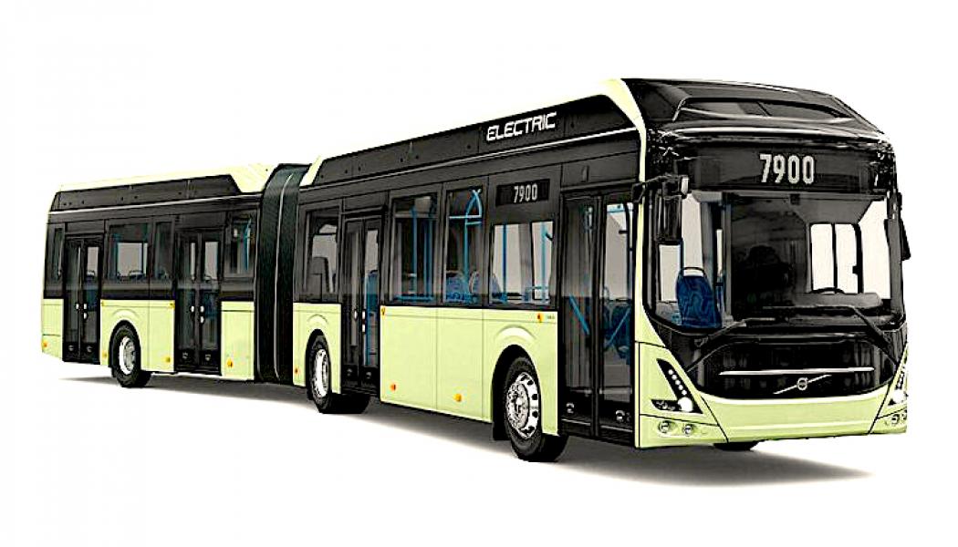  Volvo 7900 Electric för Helsingfors. Bild: Volvo Buses