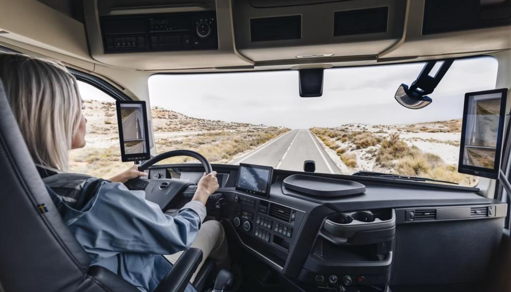 Kamerabaserad övervakning. Foto: Volvo Trucks