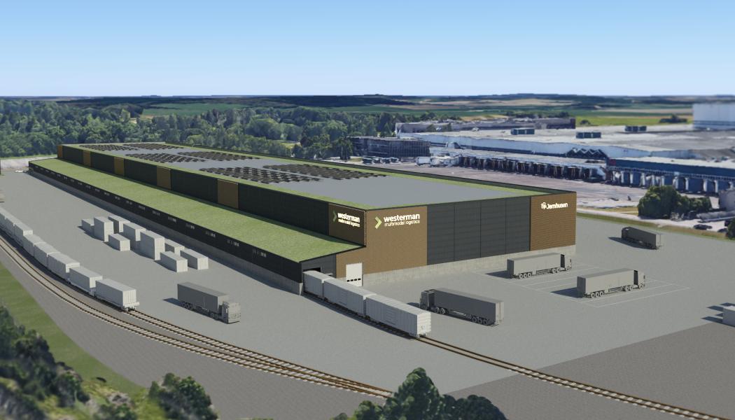 Jernhusen bygger ny terminal för Westerman i Västerås
