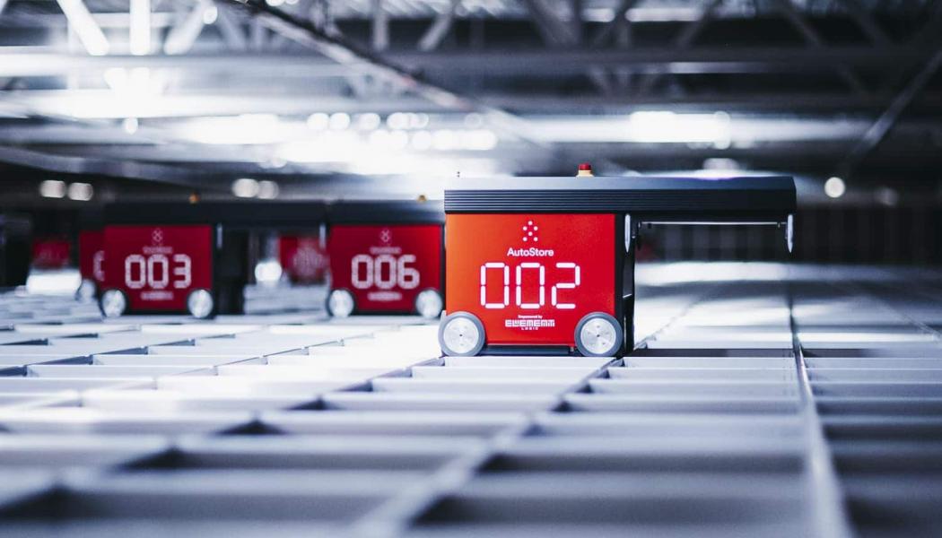 AutoStore-systemet är designat för att klara 1 700 orderrader i timmen. Foto:  Element Logic
