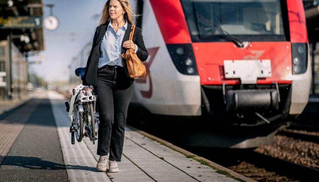 Rena resan och Länstrafiken i Örebro län tester kombiresor. Foto: Region Örebro