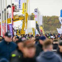 Årets upplaga av Entreprenad Live går av stapeln i Härryda nära Landvetter i Göteborg den 11–13 september. Bilden visar en tidigare upplaga när mässan var i Göteborg. 
FOTO Arkivbild/LiveBusiness Media Group