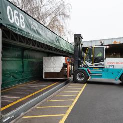 Drygt hälften av vagnarna är levererade och återstående del är just nu under tillverkning. Foto: Kiruna Wagon