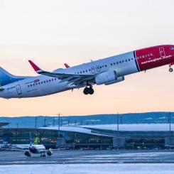 Håkon Mosvold Larsen/NTB/TT: Ett Norwegian-plan. Arkivbild.