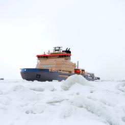 Aker Arctic/Sjöfartsverket: Illustration av hur Sveriges nya isbrytarna kan se ut.