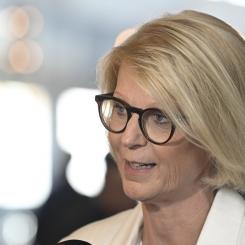 Henrik Montgomery/TT: Moderaternas ekonomiskpolitiska talesperson Elisabeth Svantesson. Arkivbild.