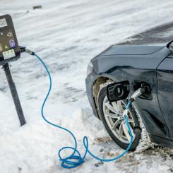 Adam Ihse/TT: Elbilar är populära i Danmark. Arkivbild.