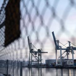 Jessica Gow/TT: Hamnarbetarförbundet lägger ett nytt varsel om blockad av ryska fartyg. Arkivbild.