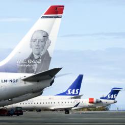 Gorm Kallestad/NTB/TT: SAS, Norwegian och Widerøe påverkas när flygtekniker lägger ner arbetet. Arkivbild.