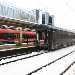 Jessica Gow/TT: Enligt Ekots sammanställning är det billigare att åka tåg än att flyga inrikes. Arkivbild.