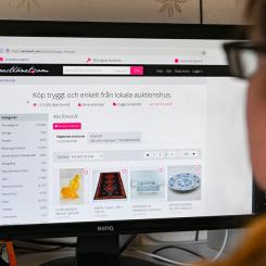 Jonas Ekströmer/TT: E-handeln minskade med 12 procent förra året. Arkivbild.