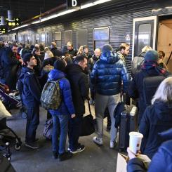 Claudio Bresciani/TT: Dagen före julafton 2022. Strulet med att köpa just julbiljetter är en av konsekvenserna av Trafikverkets dåliga planering, enligt transportstyrelsen. Arkivbild.