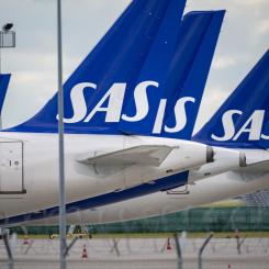 Johan Nilsson/TT: SAS har säkrat finansieringen av tio nya plan av typen Airbus A320 Neo. Arkivbild.