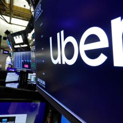 Richard Drew AP/TT: Uber Technologies går bättre än väntat. Arkivbild