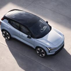 Volvo/TT: Volvos nya elbil, EX30 som presenterades alldeles nyligen. Arkivbild.
