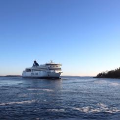 Fartyget Star 1 har sedan maj 2023 varit utchartrat och erbjudit transporttjänster mellan Irland och Storbritannien men är nu tillbaka i Tallink Siljas flotta. Byline: Stockholms Hamnar/ Ports of Stockholm