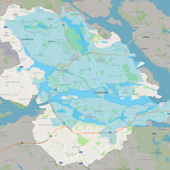 Bland de nya områdena finns bland annat Aspudden, Älvsjö, Stureby, Östberga, Enskedefältet och östra Djurgården. Foto: Voi