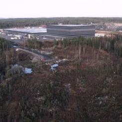 Logistikparken förväntas vara färdigutvecklad under 2025. Foto: Logicenters