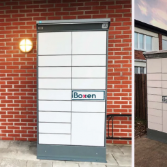 Snart kan ÖBOs hyresgäster ta emot paketleveranser närmre hemmet i iBoxens leveransboxar. Foto: ÖBO