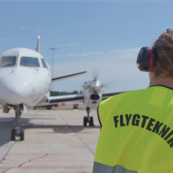 Ronneby kommun startar yrkeshögskoleutbildning flygplans- och helikoptertekniker i egen regi. Foto: Ronneby kommun