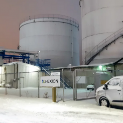 Wibax får lagringskapacitet på 73 100 kubikmeter för flytande produkter i Hamina. Foto: Wibax