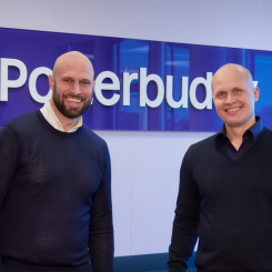 Alexis Priftis, CEO and Founder Instabox, and Henrik Gerner-Mathisen, CEO and Founder Porterbuddy. Foto: Instabox
