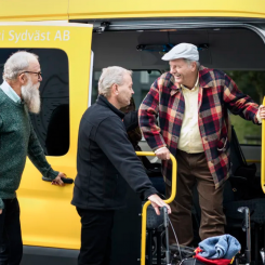 Nu överlåter Kävlinge kommun ansvaret för färdtjänsten till Skånetrafikens Serviceresor. Foto: Skånetrafiken