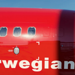 640  000 passagerare flög med Norwegian under januari. Foto: Norwegian
