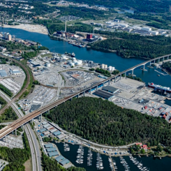 Södertälje kommun har föreslagits som ny urban nod i det europeiska transportsystemet. Arkivbild