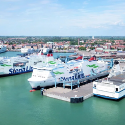 Skåne är Sveriges främsta hamnregion. Foto: Region Skåne