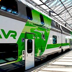 Enligt VR växer intresset för resor med lägre utsläpp, samtidigt som allt fler väljer tåget framför andra transportmedel. Under 2025 köptes 16,1 miljoner långdistansresor med VR i Finland, vilket innebar nytt rekord för tredje året i rad. Foto: VR, kredit: Soile Laaksonen