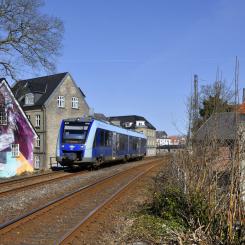 Alstom Coradia på väg i Jylland. De första 14 tågen ska servas mellan 2024 och 2026, och de återstående fem under 2029. Foto: Alstom, kredit Morten Larsen