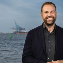 Mikael Gutman tillträder rollen som vd för APM Terminals Nordic. Foto: APM