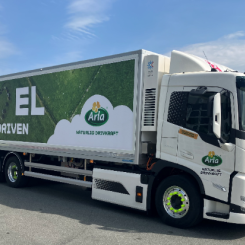 Historisk satsning på fossilfritt. Foto: Arla