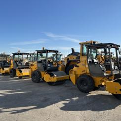 De 14 vältarna som levereras är av modellerna Ammann ARS 70, 130, 170 och 220. Foto: Swecon