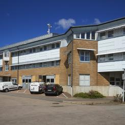 Fastigheten Backa 25:1 i Göteborg. Foto: Corem