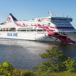 Baltic Princess tillbaka till rutten Stockholm – Åbo under högsäsongen 2023. Foto: Silja Line
