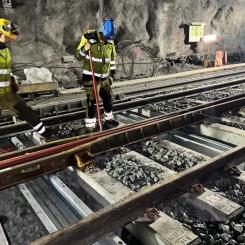 Uppgradering av banan har inletts. Norge satsar på robustare spårbundna godstransporter. Foto: BaneNOR